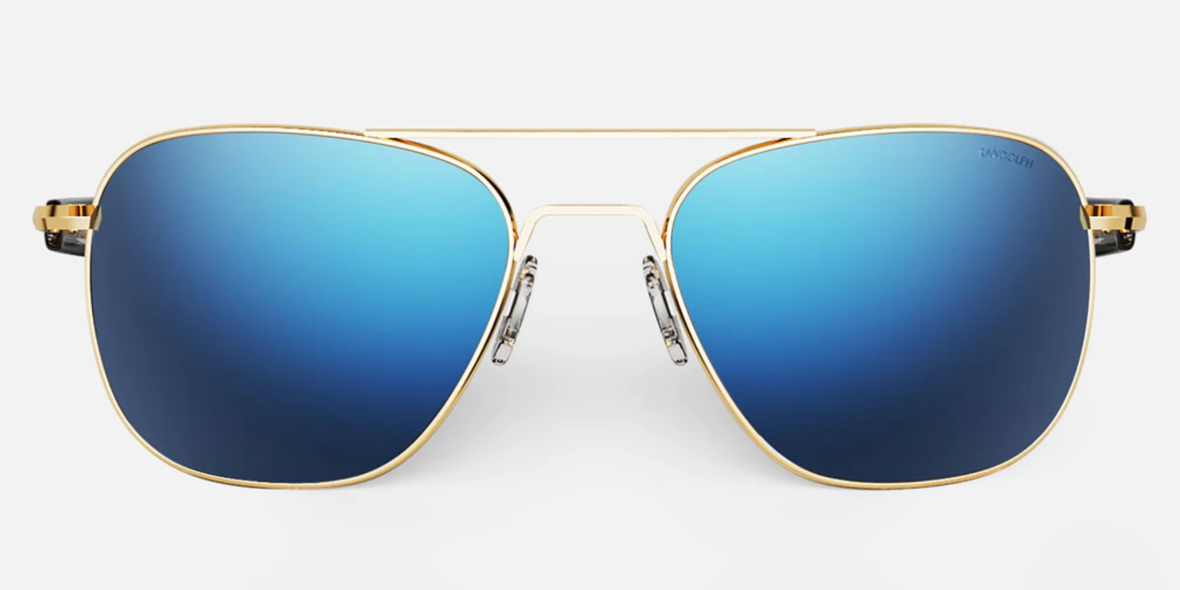 Randolph engineering aviator sunglasses blue lenses sales