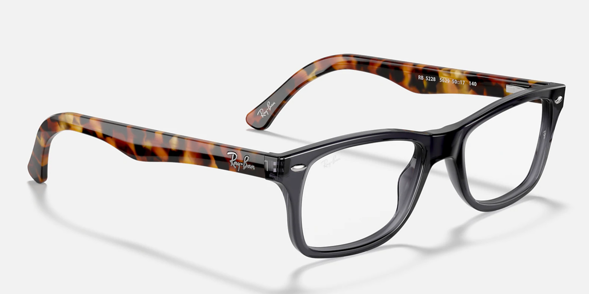 Ray ban rb5228 tortoise sales