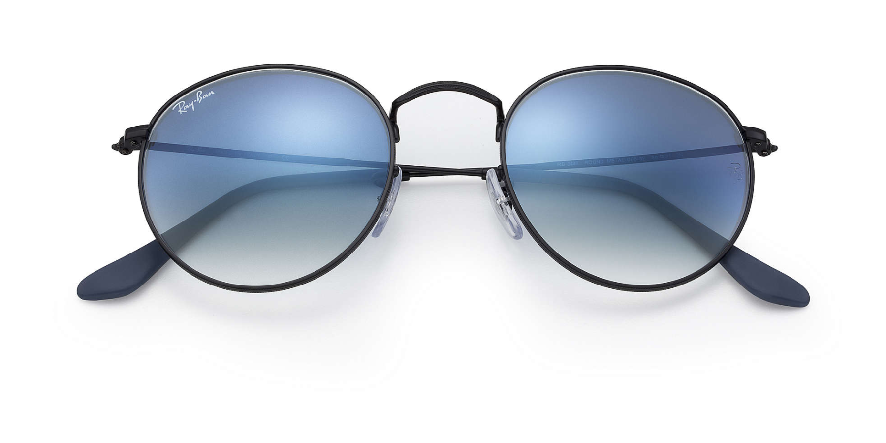 Ray Ban RB3447 Round Metal Sunglasses