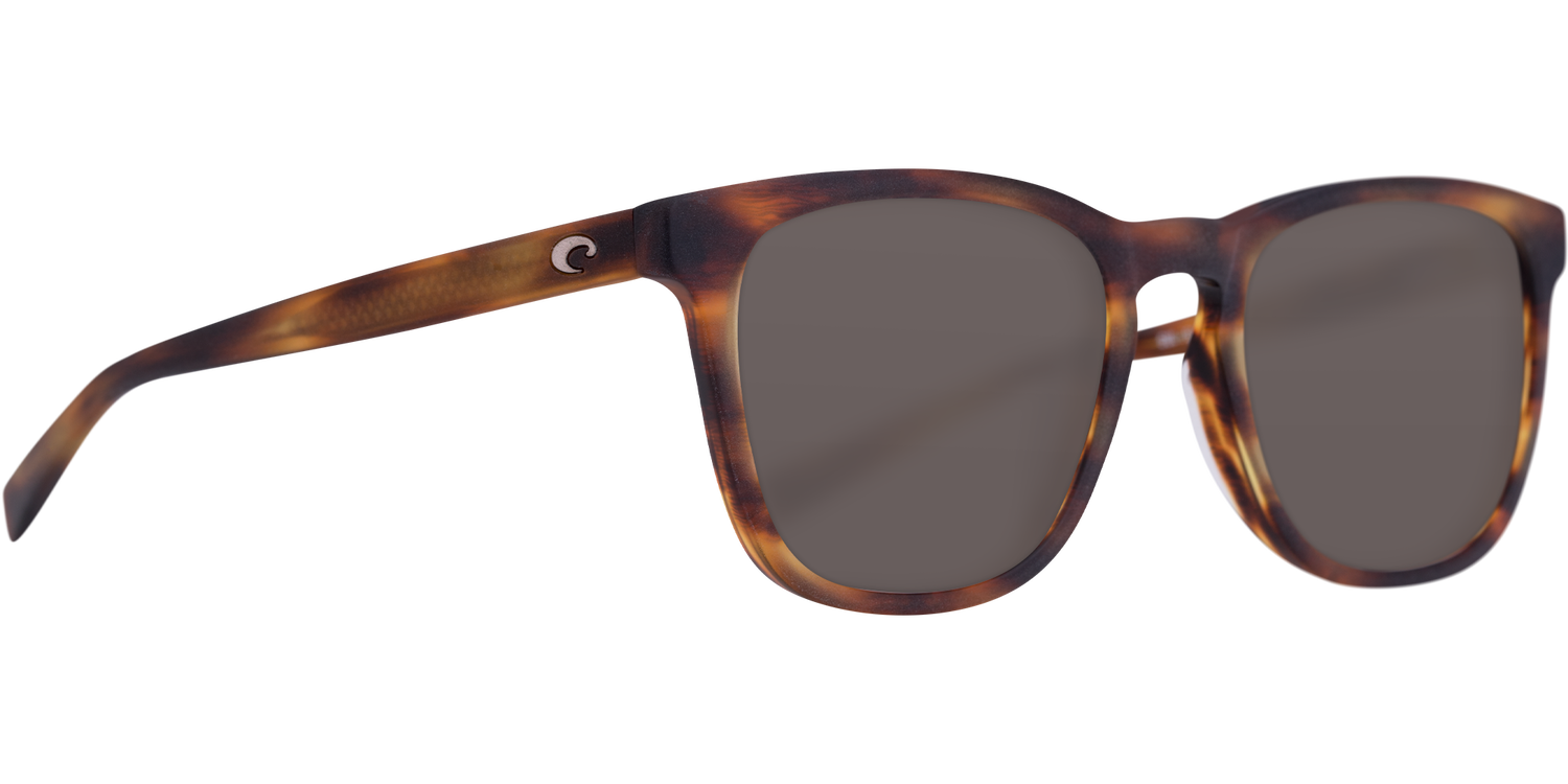 Costa Sullivan Sunglasses - Matte Tortoise/Green Mirror 580G