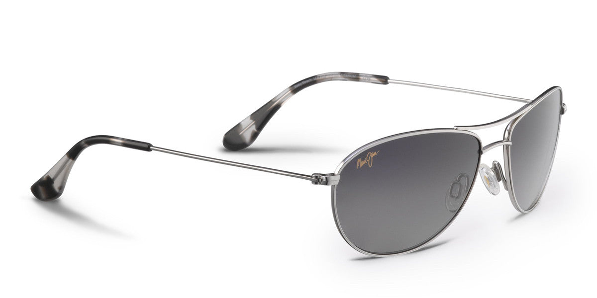 Maui Jim Baby Beach (GS245-17), Silver with Polarized Neutral Grey