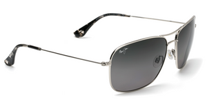 Maui Jim Breezeway 773 Sunglasses -Silver with Polarized Neutral Grey Lens