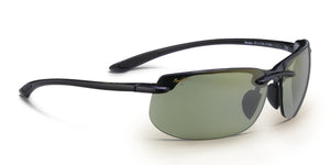 Maui Jim Banyans 412 Sunglasses<span>- Gloss Black with Polarized Maui HT Lens</span>