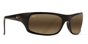 Maui Jim Peahi 202 Sunglasses<span>-Gloss Black with Polarized Neutral Grey Lens</span>
