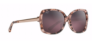 Maui Jim Melika 760 Sunglasses<span>- Pink Tortoise with Rose Gold Temples, Maui Rose Lens</span>