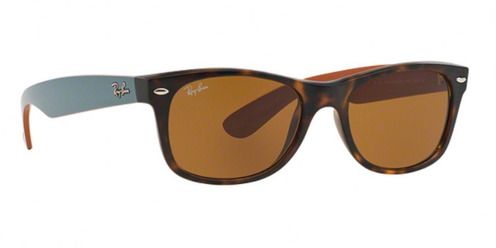 Ray-Ban New Wayfarer Bicolor Matte Havana Sunglasses Flight