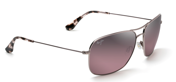 Maui Jim Breezeway 773 Rose Gold with Polarized Maui Rose Lenses Flight Sunglasses