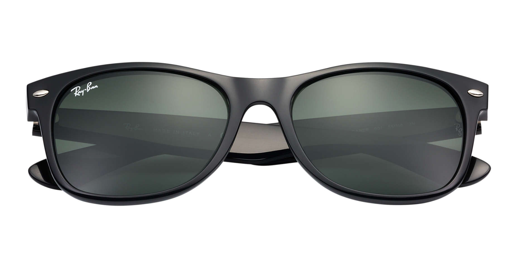 Ray-Ban RB 2132-F NEW WAYFARER ブラック Ray-Ban New Wayfarer Black Classic Sunglasses RB2132